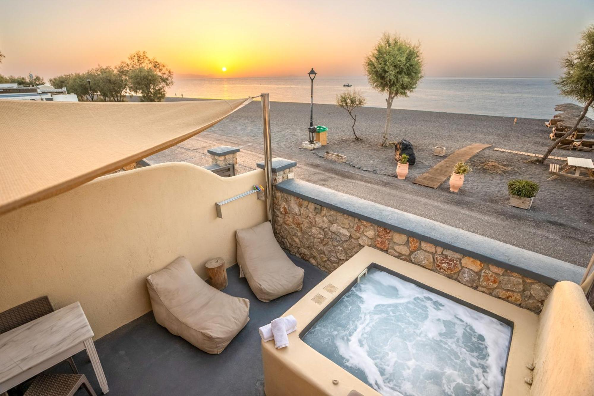 Cyclops Beach Apartments Playa de Perivolos Exterior foto