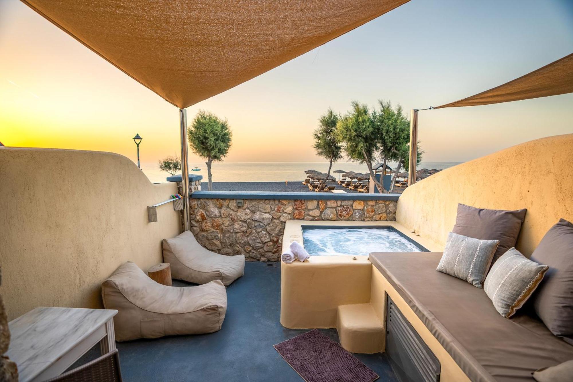 Cyclops Beach Apartments Playa de Perivolos Exterior foto