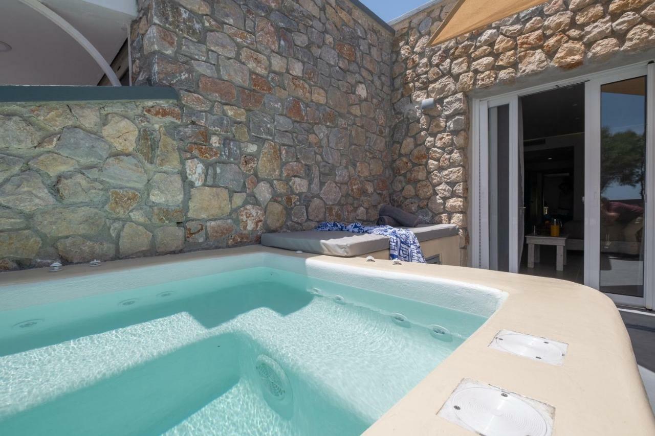 Cyclops Beach Apartments Playa de Perivolos Exterior foto